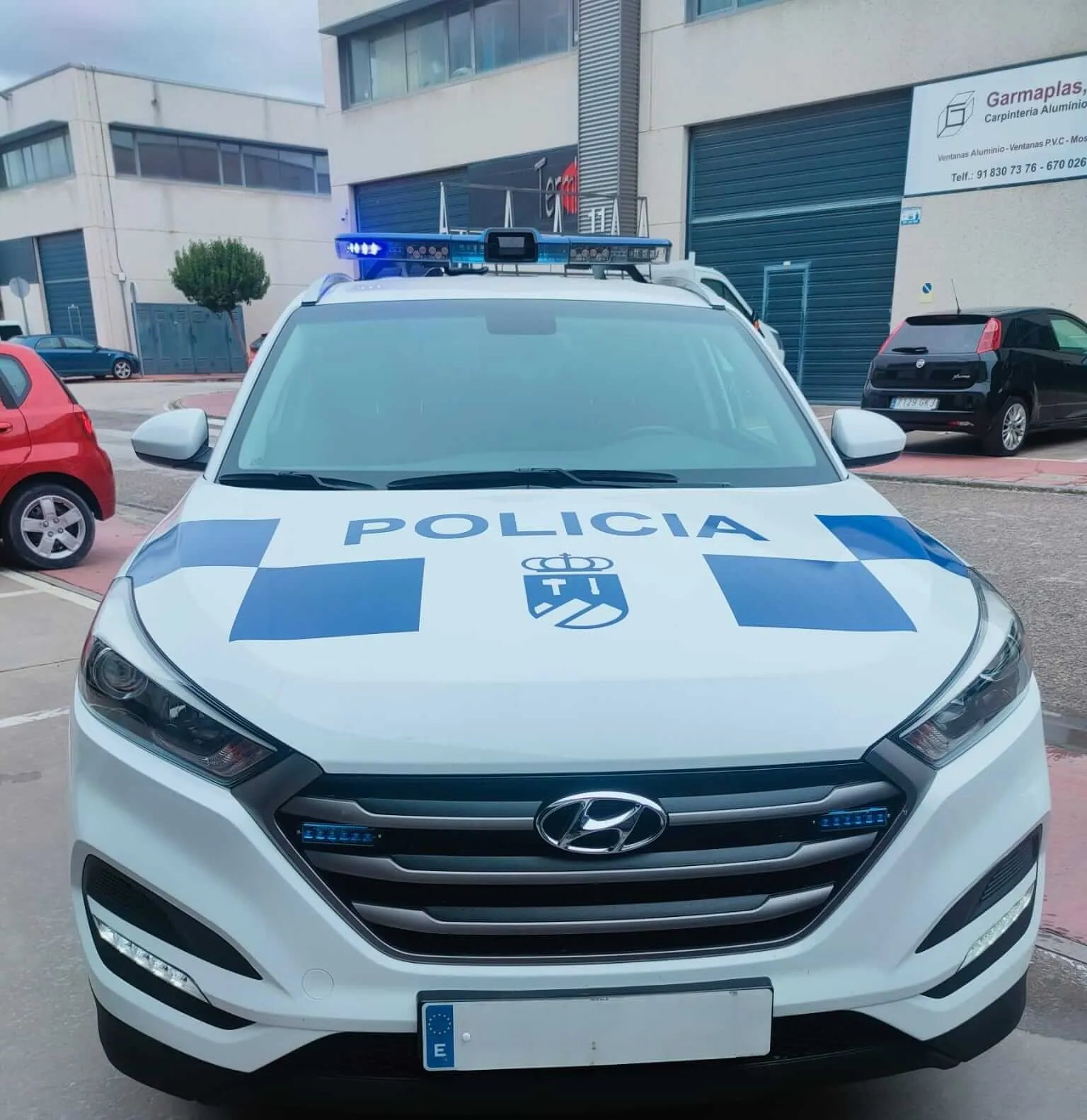 Vehículos policiales