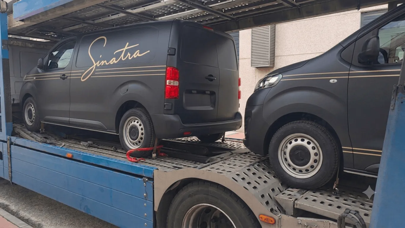 Entrega de flota equipada