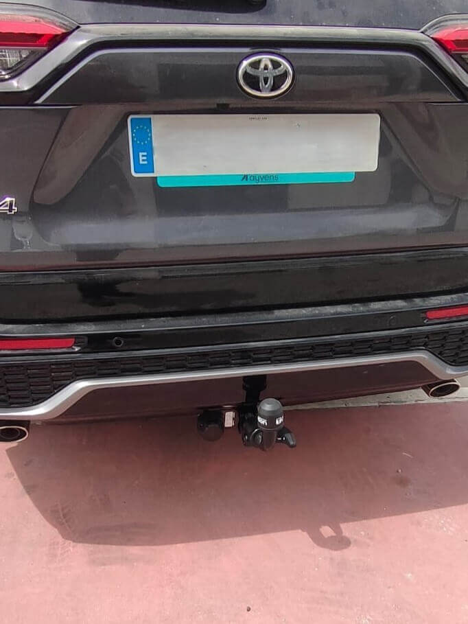 accesorios engache de remolque toyota