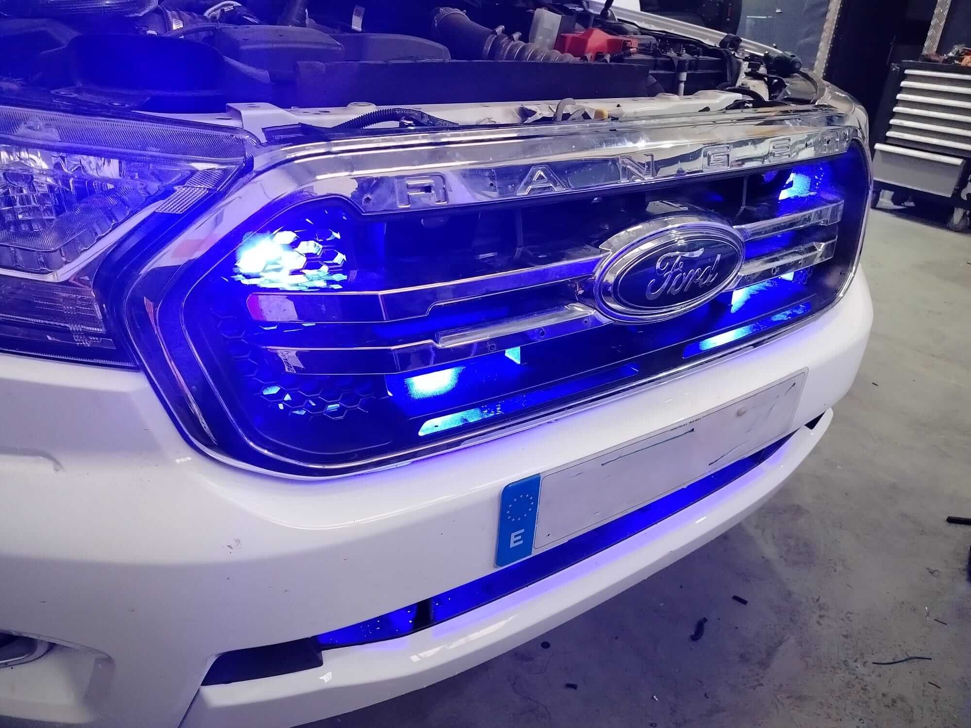 iluminacion seguridad calandra