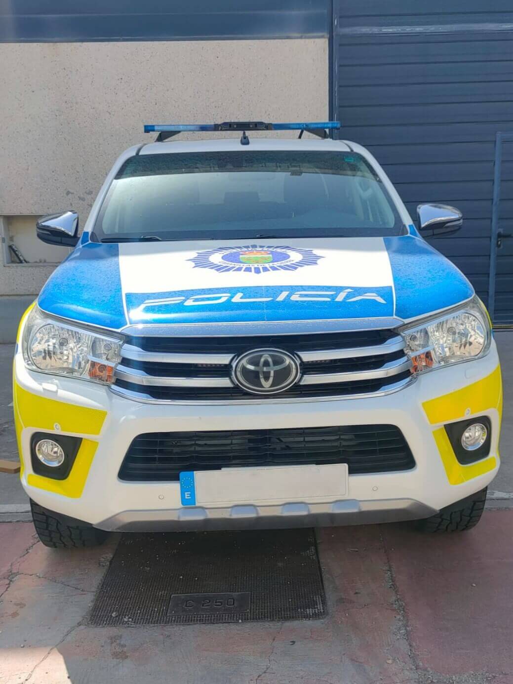 seguridad rotulacion iluminacion morro pickup cabanillas