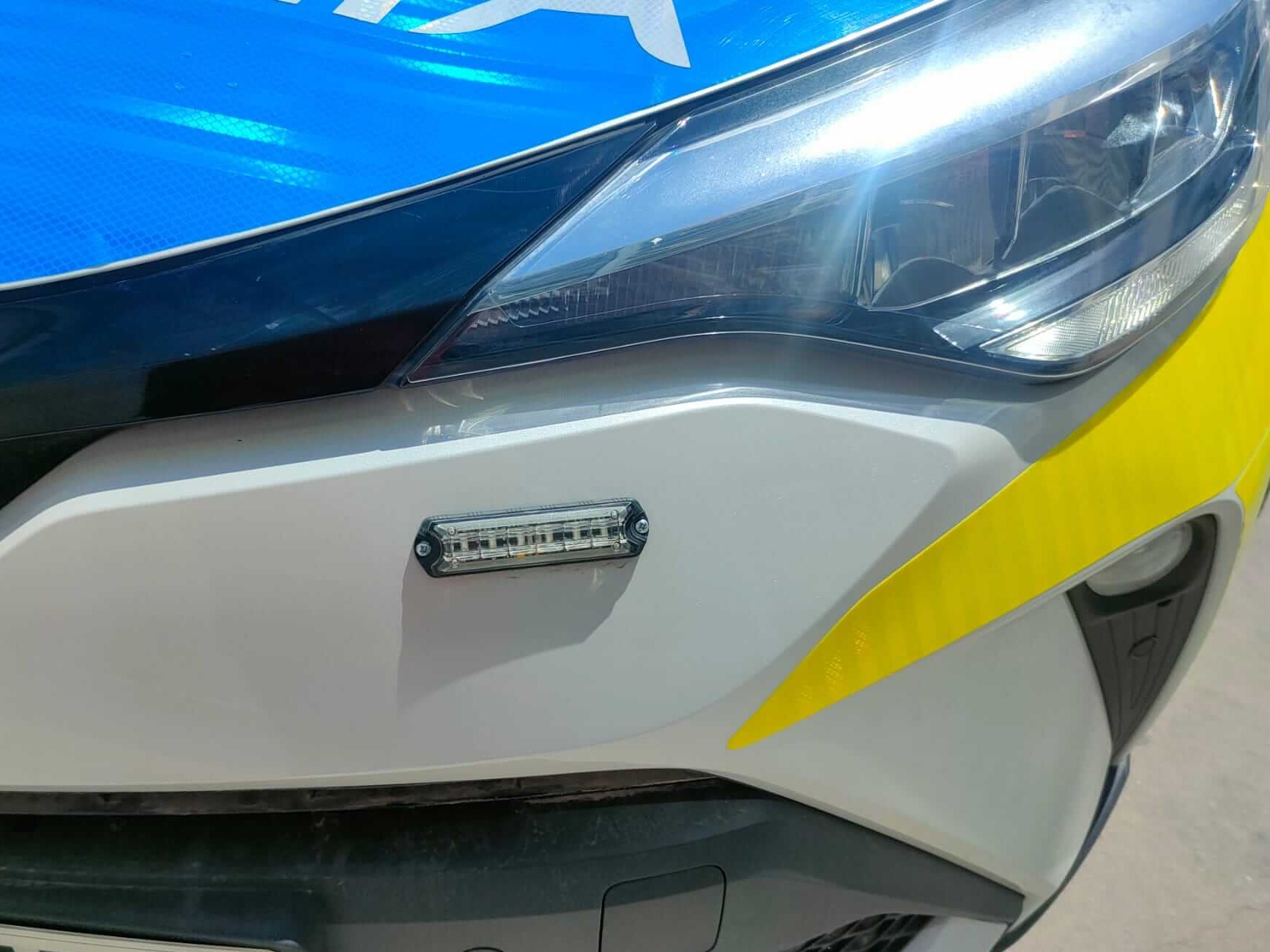 seguridad rotulacion iluminacion perimetral delantero