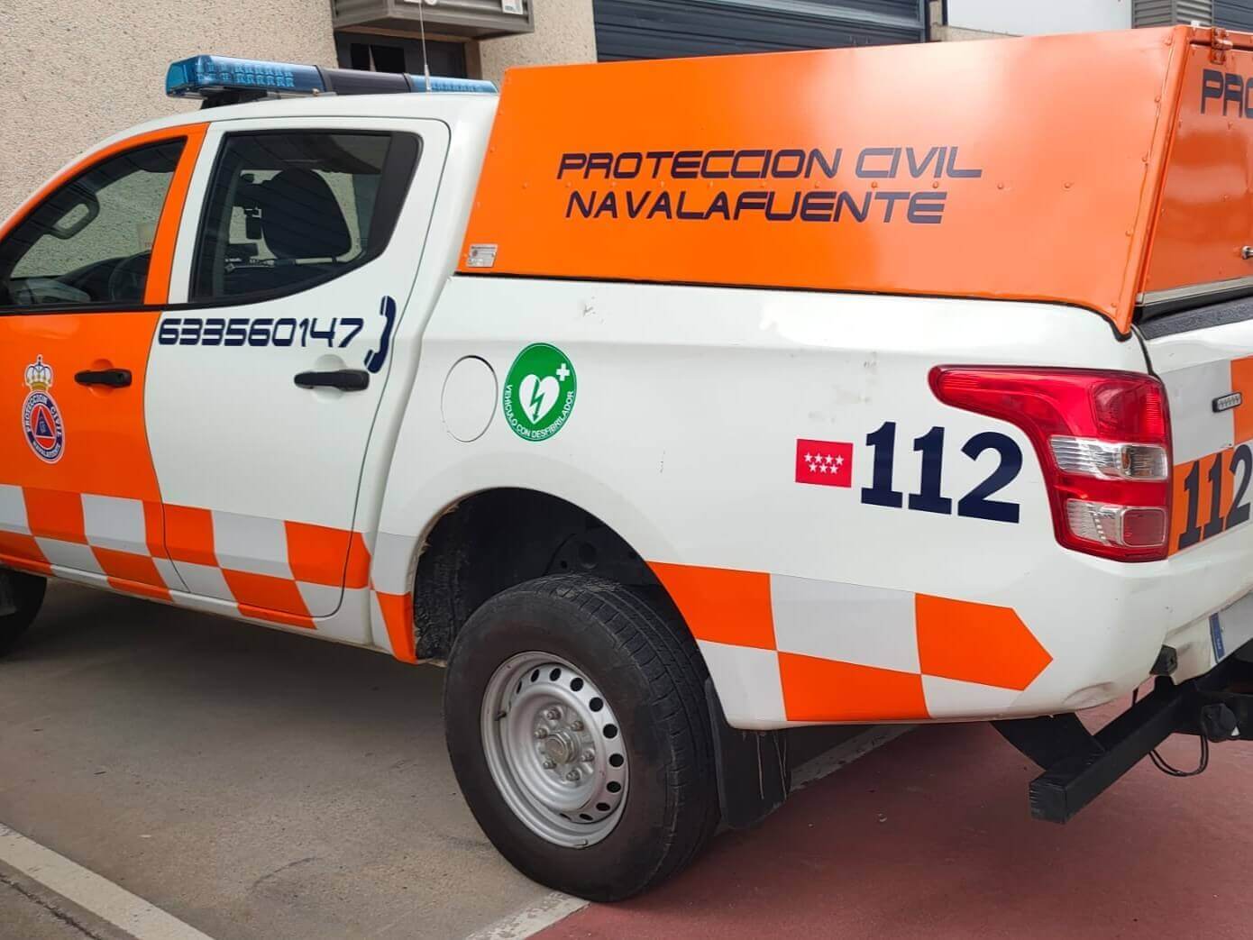 seguridad rotulacion iluminacion pick up navalafuente