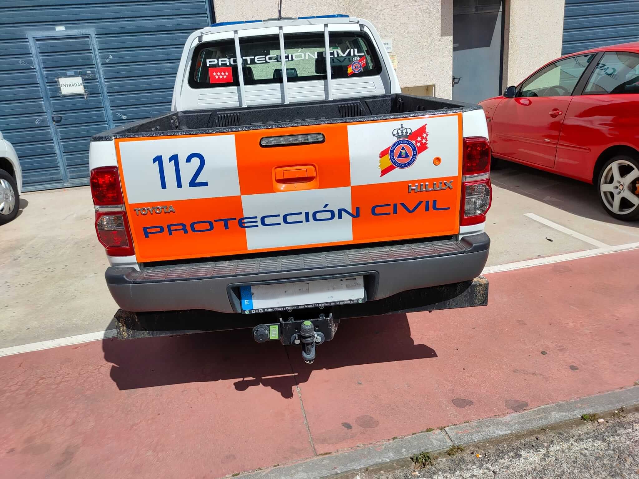seguridad rotulacion iluminacion pickup