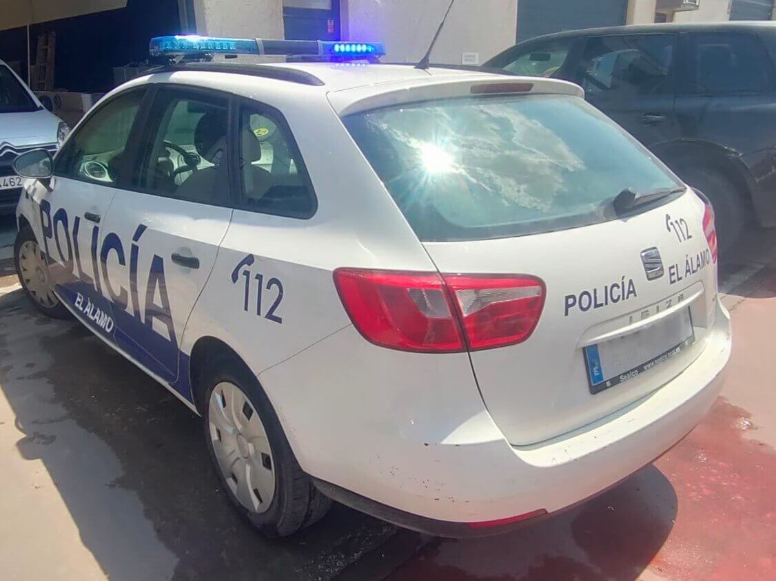 seguridad rotulacion iluminacion policia alamo
